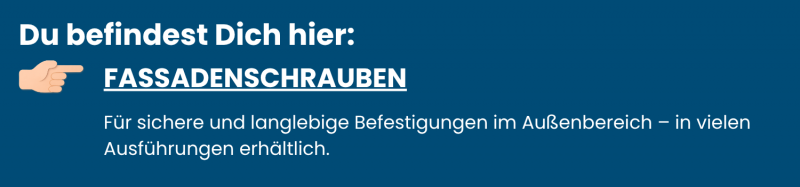Fassadenschrauben