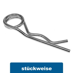 Federstecker doppelt DIN 11024 Edelstahl A4 Federstecker doppelt DIN 11024 Edelstahl A4