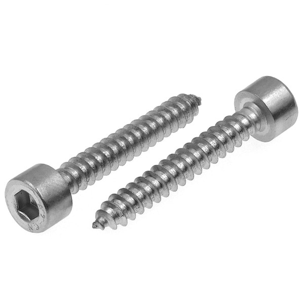 Zylinder-Blechschrauben mit Innensechskant Edelstahl A4 nach DIN 912