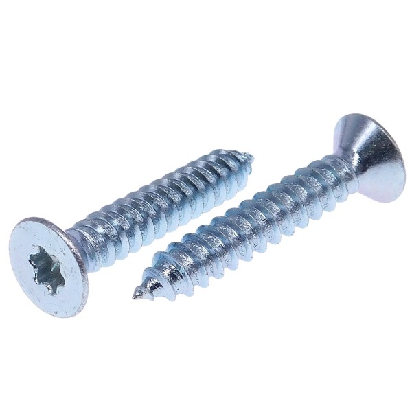 ISO 14586 Senkkopf-Blechschrauben Torx Stahl verzinkt gehärtet