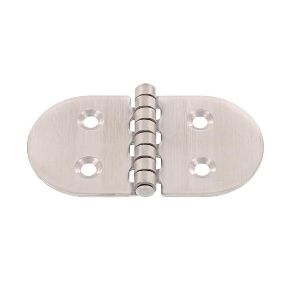 Scharnier aus Edelstahl A4 76x40x1,5 mm #0815183