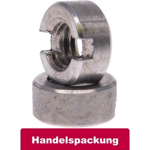 DIN 546 Schlitzmuttern Edelstahl 1.4305 - B2B DIN 546 Schlitzmuttern Edelstahl 1.4305 - B2B