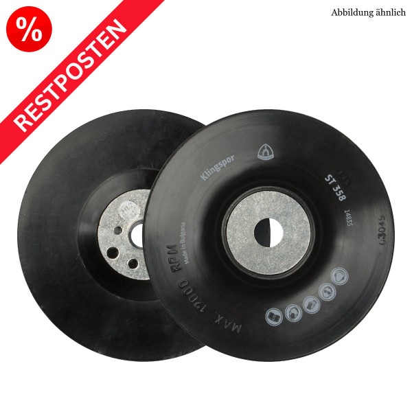 ST 358 Stützteller mittelhart Ø 125 mm M 14 - Restposten