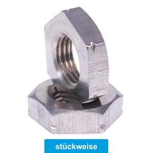 Sechskantmutter Rohrmuttern Edelstahl A2 DIN 431 Sechskantmutter Rohrmuttern Edelstahl A2 DIN 431