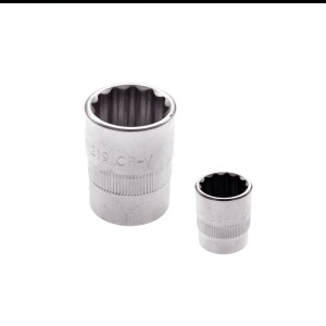 Steckschlüssel-Einsatz metrisch 12-kant 1/2" Steckschlüssel-Einsatz metrisch 12-kant 1/2"