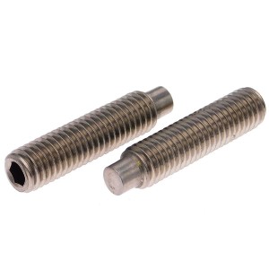Gewindestifte mit Zapfen Edelstahl A1/A2 DIN 915
