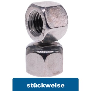 Hutmuttern Edelstahl A4 DIN 917 Hutmuttern Edelstahl A4 DIN 917