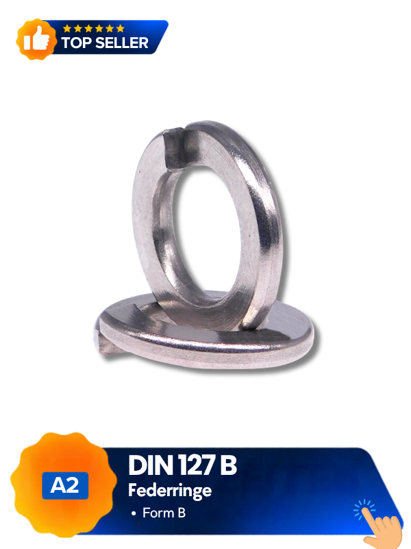 DIN-127-A2-B-Federringe