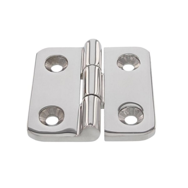 Scharnier aus Edelstahl A4 65x65x4,0 mm #08151270