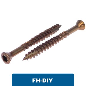 Vorschau: Terrassendielen Schrauben TX Edelstahl A4 brüniert - FH-DIY Vorschau: Terrassendielen Schrauben TX Edelstahl A4 brüniert - FH-DIY