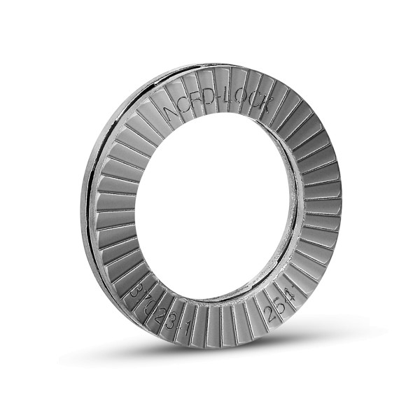 NORD-LOCK Scheiben geklebt Typ S standard Edelstahl 1.4547 (254 SMO)
