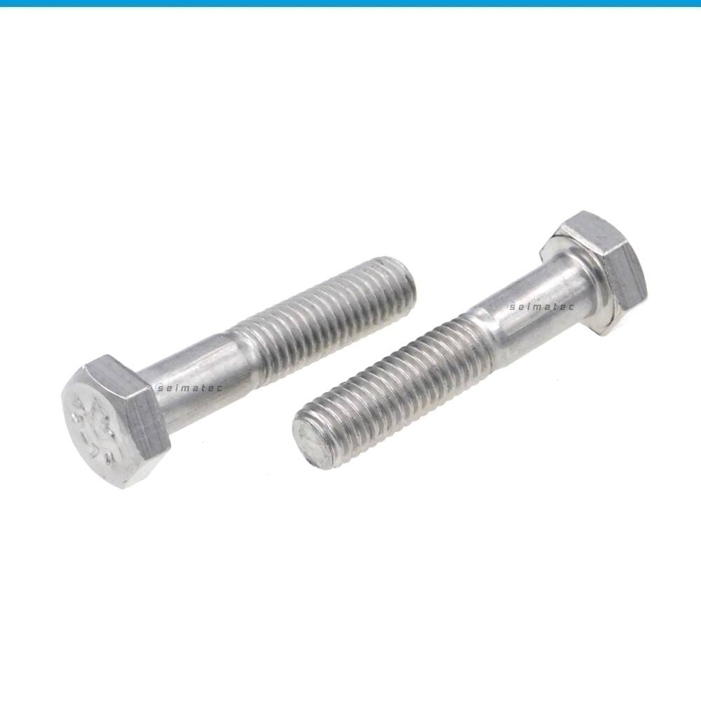 ISO 4014 Sechskantschrauben mit Schaft Edelstahlschrauben A2