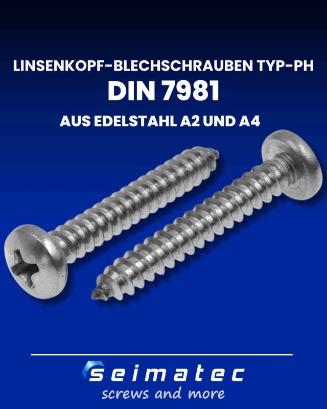 7981-PH-Linsenkopf-Blechschrauben-mit-Kreuzschlitz-PH-Edelstahl-A2-und-A4