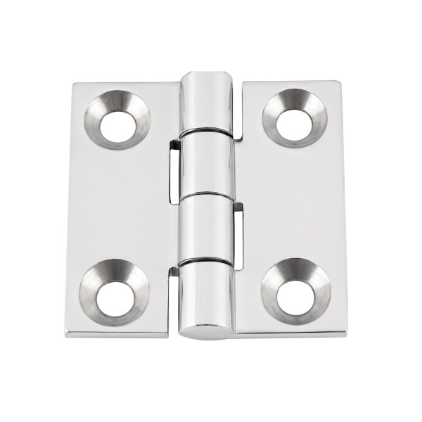 Scharnier aus Edelstahl A4 37 x 37,5 x 3 mm #814919