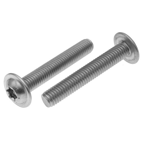 Flachkopfschraube Torx ISO 7380-2 Edelstahl A2