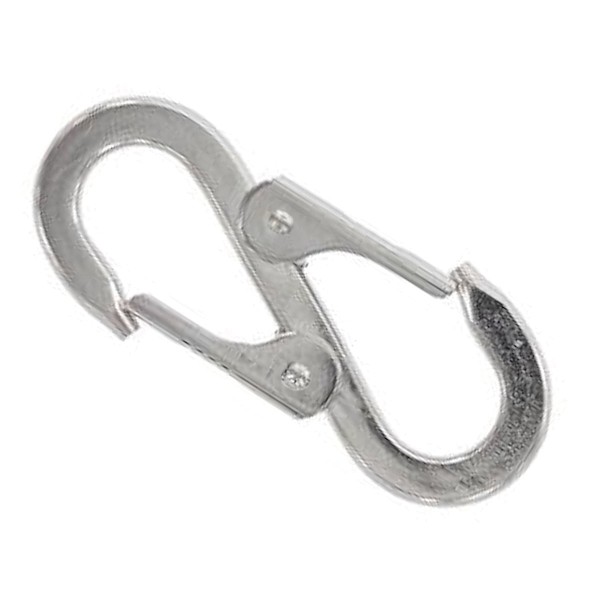 Kettenkarabinerhaken Edelstahl A2 #8151