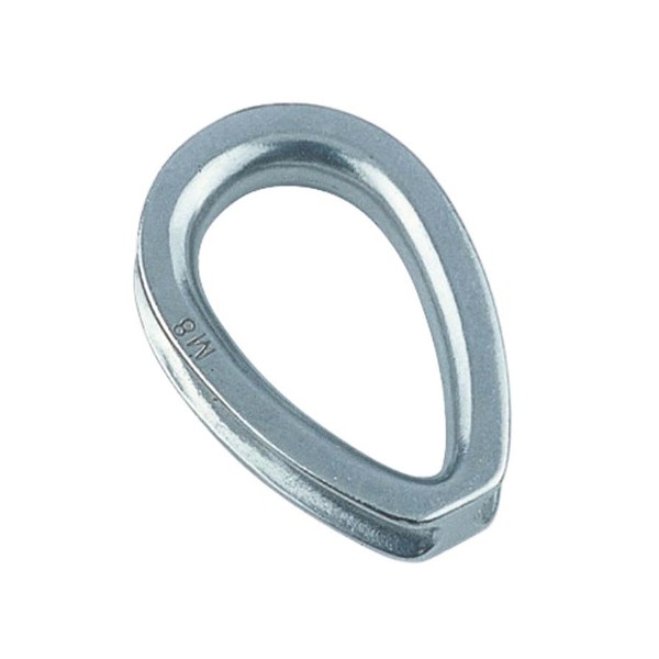 Kausche schwere Form Edelstahl A4 AISI 316