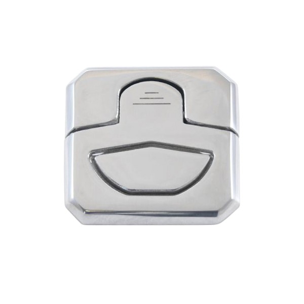 Einlassgriff Eckig wasserdicht Edelstahl A4 Ø 51 mm #814726