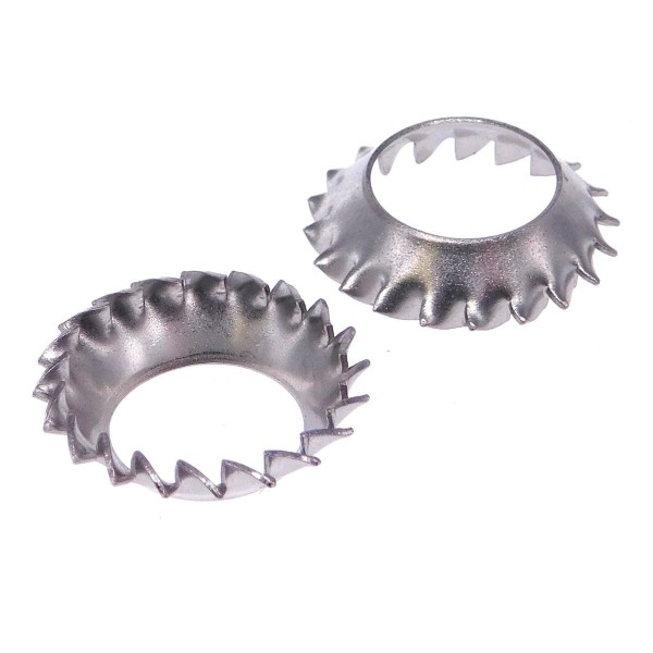 Fächerscheiben Form V 1.4310 DIN 6798