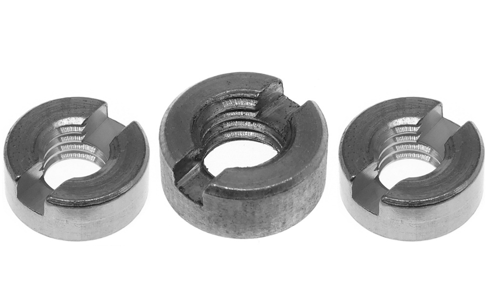 ForgeFix Nyloc-Mutter M10 verzinkt, 50 Stück