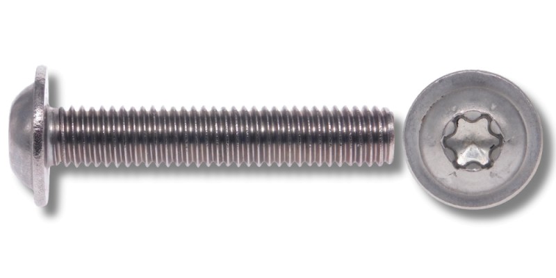 Flachrundschrauben mit TX und Bund 7380-2