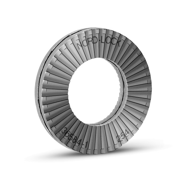 NORD-LOCK Scheiben geklebt Typ SP Edelstahl 1.4547 (254 SMO)