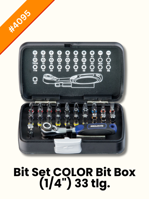 Bit Set Color Bit Box mit Ratsche