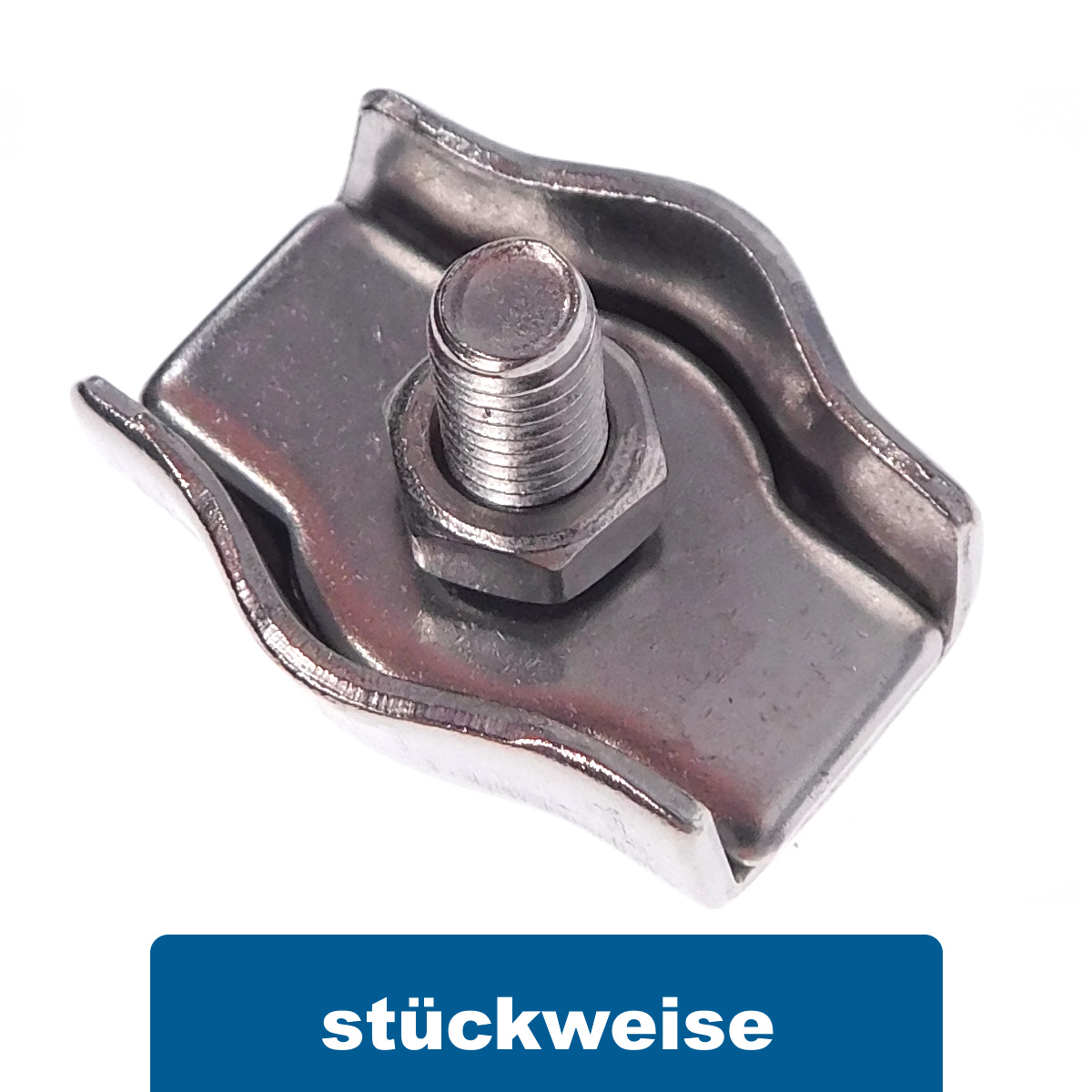 PATIKIL Drahtseilklemmen Messing - 20 Stück Doppelloch Klemmen Für Seile & Kabel