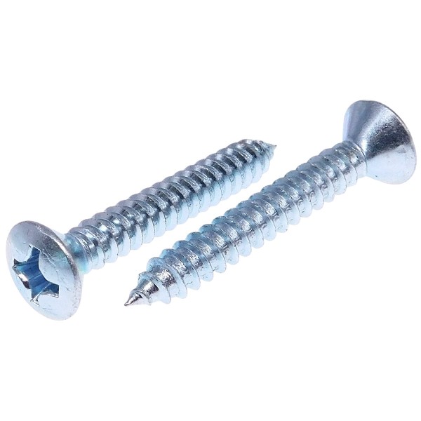 DIN 7983 Linsensenk-Blechschrauben Stahl gehärtet galvanisch verzinkt