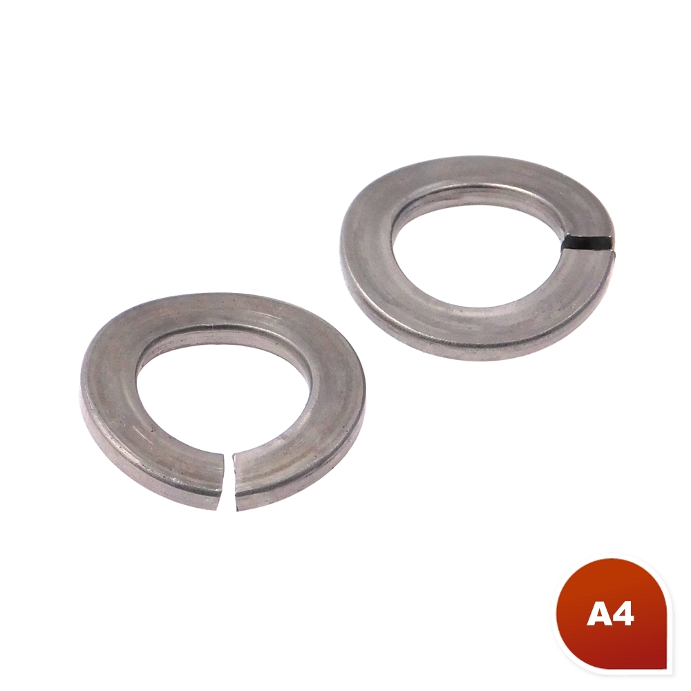 Federring DIN 128 form a - Edelstahl A4