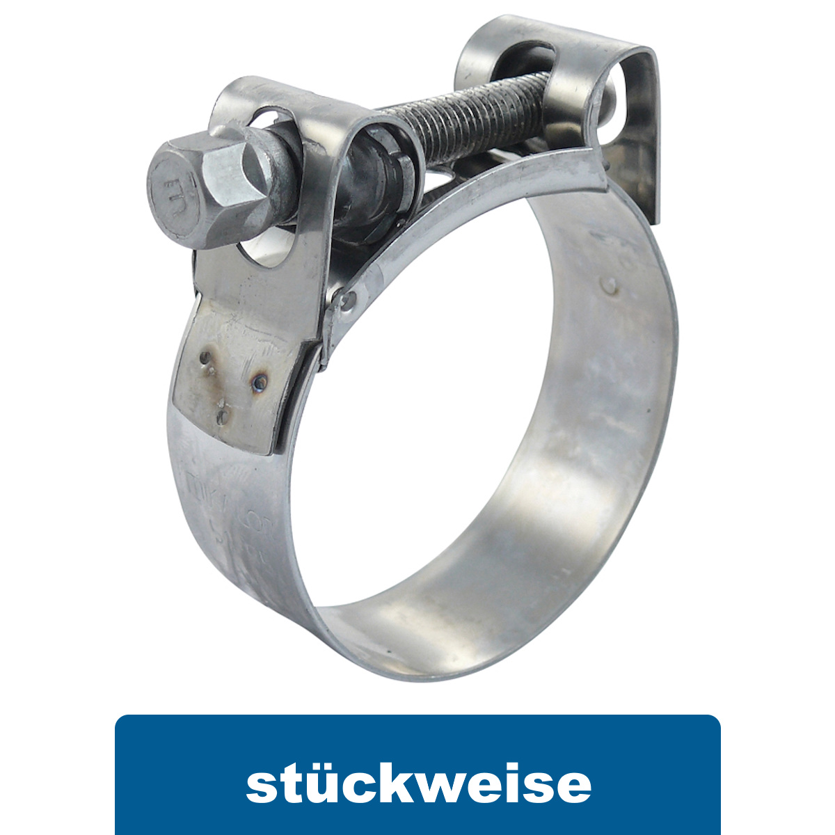 Granit Slangklem dubbel verzinkt wit gegalvaniseerd - 4050465001 Granit Slangklem dubbel verzinkt wit gegalvaniseerd - 4050465001