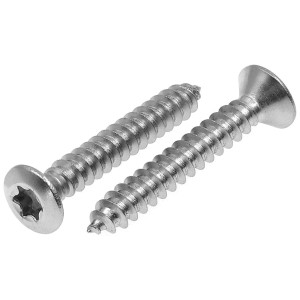 Linsensenkkopf Blechschrauben mit Innensechsrund TX Edelstahl A2 ISO 14587