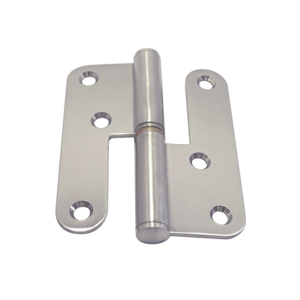 Türschanier rechts Edelstahl A2 100 x 80 x 3,0 mm #8512