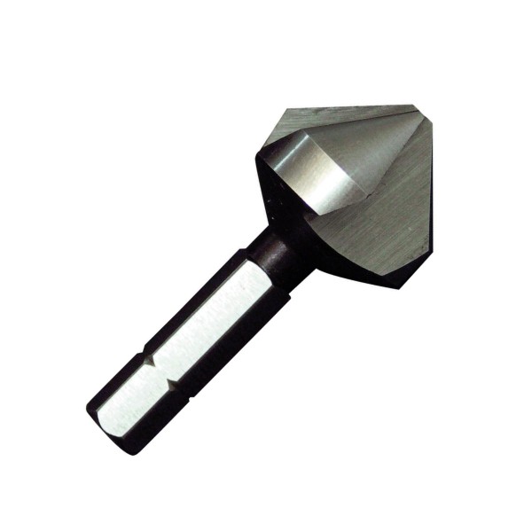 Kegelsenker Bits 90° dreischneidig HSS-G 6,35 mm 1/4" Aufnahme