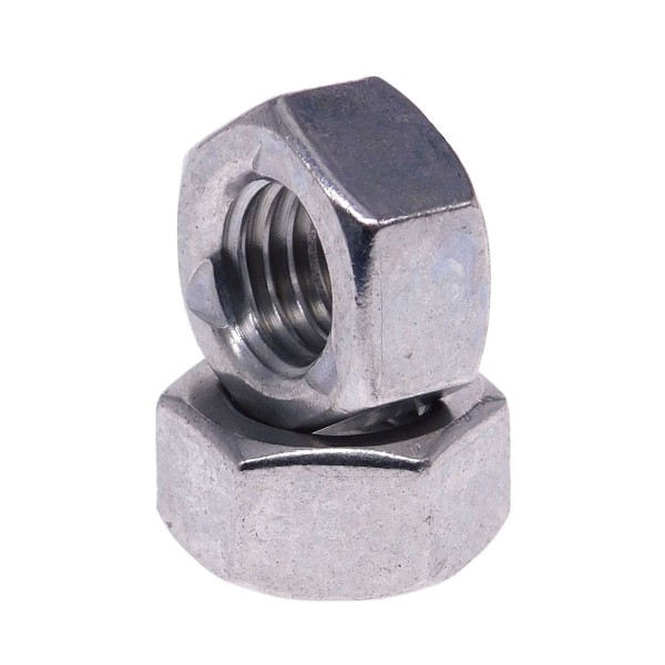 Sicherungsmutter 3-punkt Edelstahl A2 Sechskant