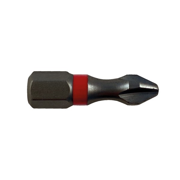 IMPACT Bit für Kreuzschlitz-Schrauben PH 6,3 [1/4&quot;] 25 mm - 3er Pack