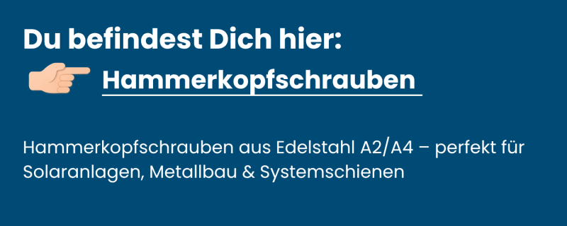 Hammerkopfschrauben