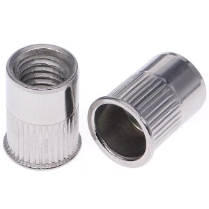 Einnietmutter kleiner Senkkopf Edelstahl A2