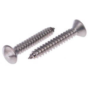 Sicherheitsschraube Li-Senkkopf Einweg Antrieb Blechgewinde Edelstahl A2