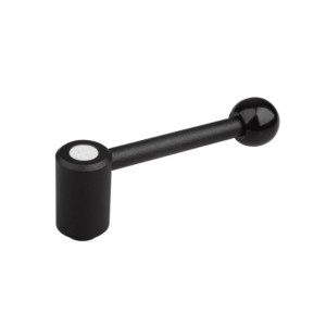 Spannhebel 0° mit Innengewinde Stahl schwarz #01080 Spannhebel 0° mit Innengewinde Stahl schwarz #01080
