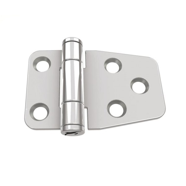 Scharnier mit Halteautomatik Edelstahl A4 57 x 42 x 2,0 mm #814826