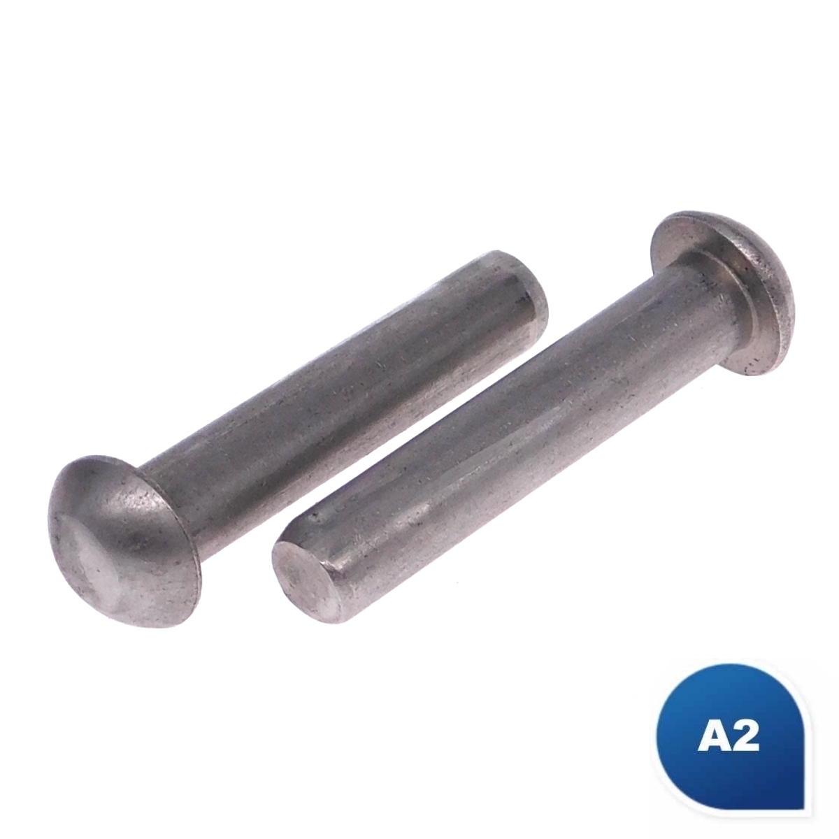 1,4 x 5,0 DIN 660 Halbrundniet Alu 