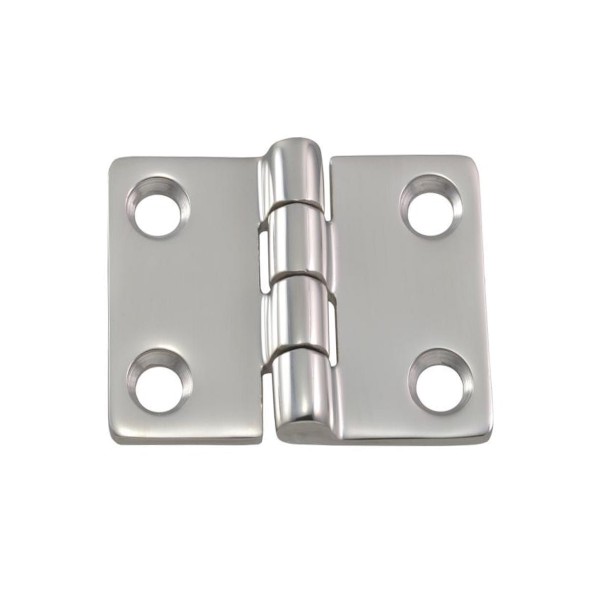 Scharnier aus Edelstahl A4 52,5 x 49,5 x 3,5 mm