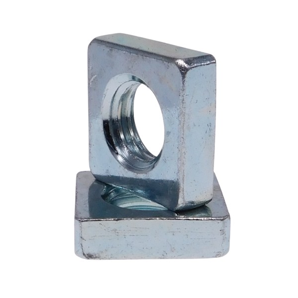 DIN 562 Vierkantmuttern niedrige Form Stahl verzinkt