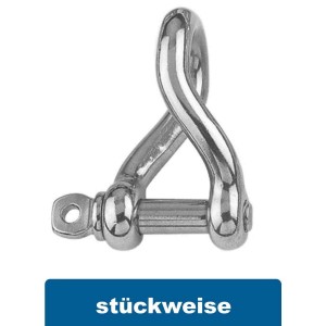 Rundstahlbügel DIN 3570 Form A - Edelstahl V2A Mit Gewinde - U-Bügel