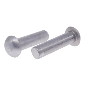 Halbrundnieten DIN 660 Aluminium