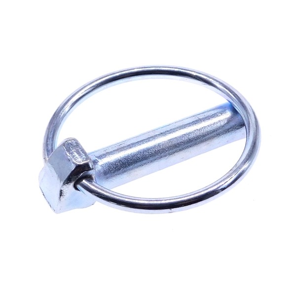 DIN 11023 Klappstecker (Klappsplinte) ohne drittes Loch Stahl verzinkt