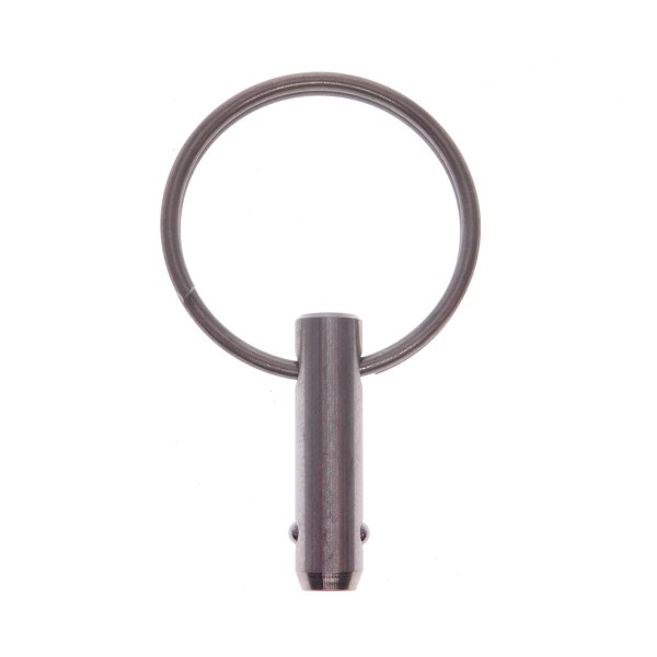 Kugelsperrbolzen mit Ring aus Edelstahl 1.4401