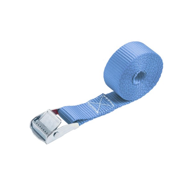 Spanngurt mit verzinkter Klemmschnalle 25 mm Band 2,5 Mtr.