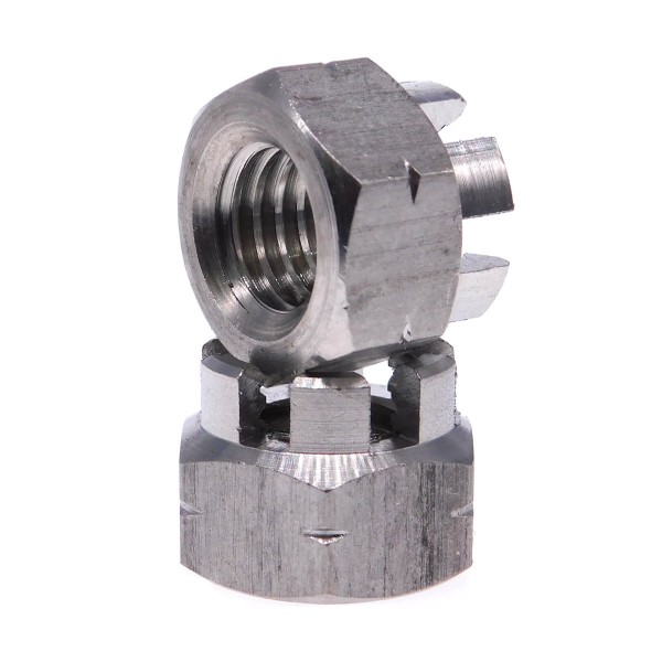 Kronenmuttern Edelstahl A2 hohe Form DIN 935